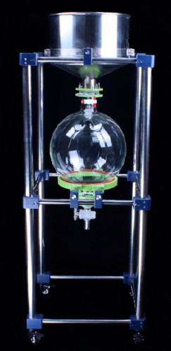 Вакуумный стеклянный нутч-фильтр ZF-50L (сталь SS 202)