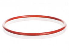 Красное силиконовое уплотнительное кольцо с покрытием ФЭП, DN150