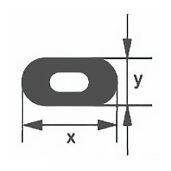 Капиллярная профильная трубка Simax, 16х4,2 мм, внутренний диаметр 1,5 мм