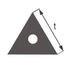 Капиллярная профильная трубка треугольного сечения Simax, длина стороны 8 мм